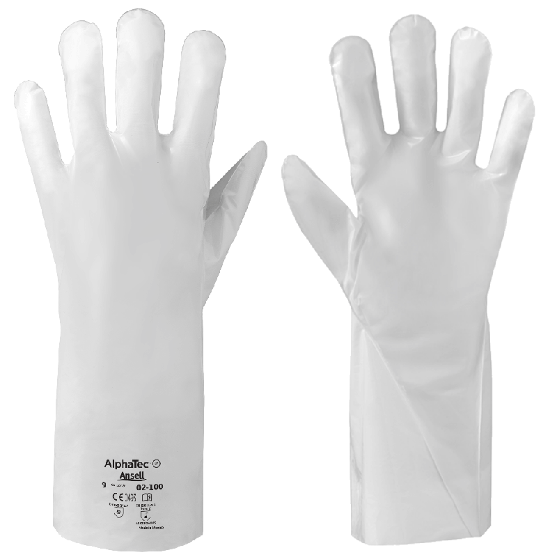 Ламинированные химические перчатки Аnsell Barrier Gloves