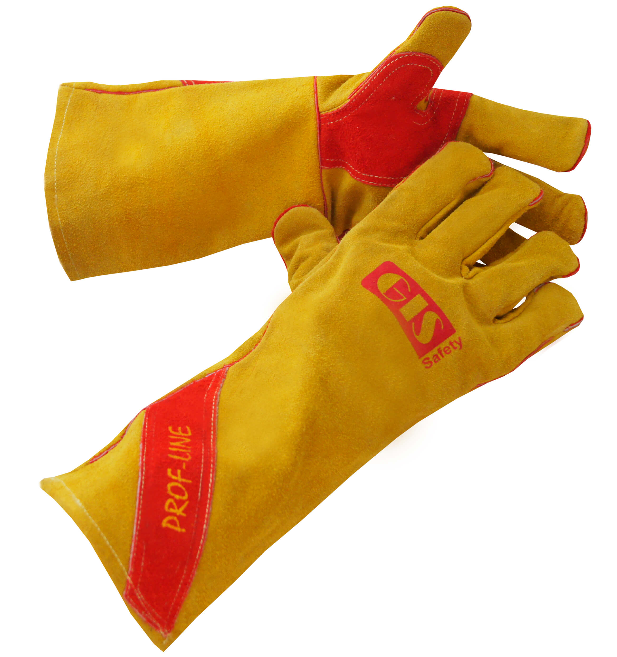 Краги спилковые PROF LINE GOLD