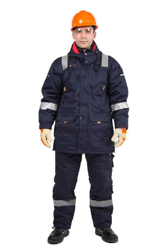 Костюм зимний огнеупорный (куртка+брюки) FIRE SAFE